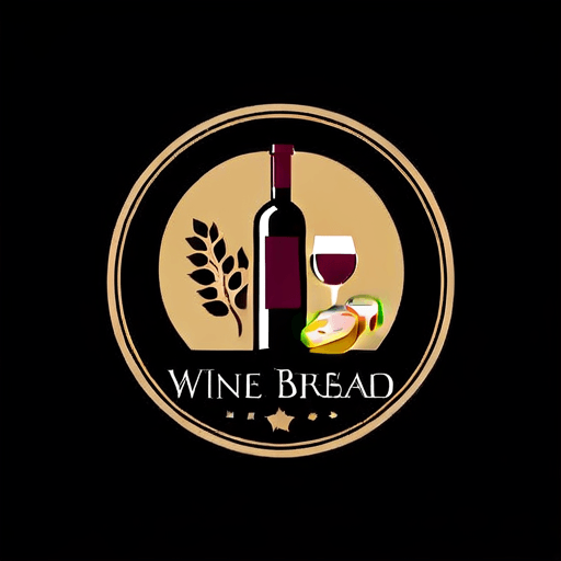 Professional logo design. wine and bread <lora:sdxlbase20:1>