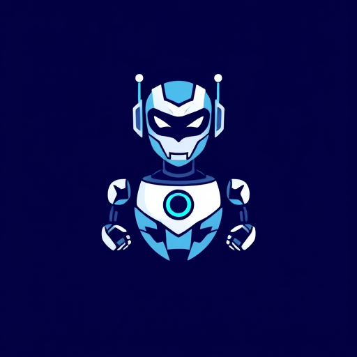 Professional logo design. robot