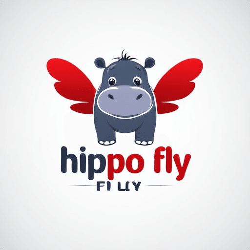Professional logo design. hippo fly <lora:sdxlbase20:1>
