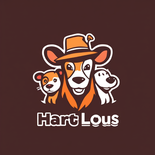 Professional logo design. Hat mouse giraffe dog 