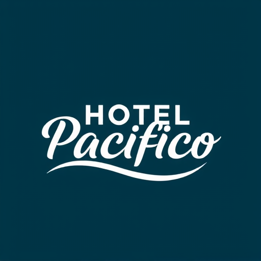 Professional logo design. hotel pacifico. letterform