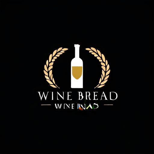 Professional logo design. wine and bread  <lora:sdxlbase20:1>