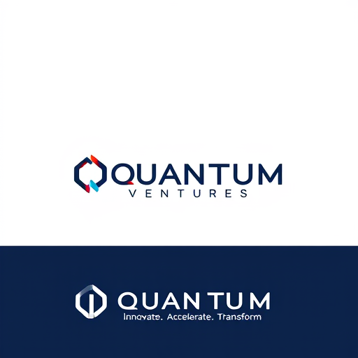 Professional logo design. Design a sleek and professional logo for "Quantum Ventures" with the tagline: "Innovate. Accelerate. Transform."