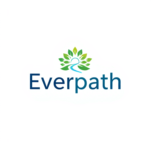 Professional logo design. Everpath abstract 