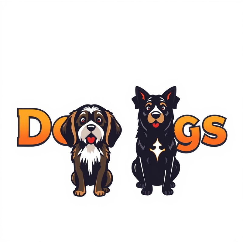 Professional logo design. dogs