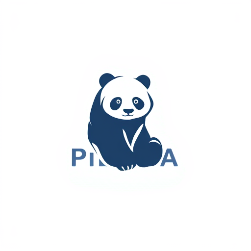 Professional logo design. panda