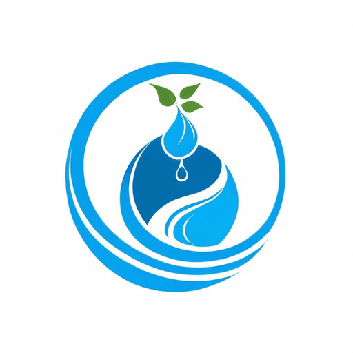 Professional logo design. water drink concept, spiral leaves around it. Mountain. <lora:sdxlbase20:1>