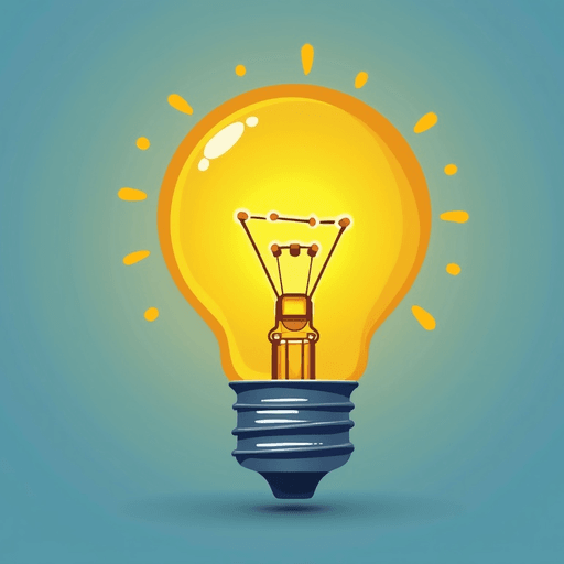 Professional logo design. Design a minimalist lightbulb with bright yellow colors and clean, creative kids style typography for "BrightSpark". The logo should be a Wordmark type. the spark should be creative and fun