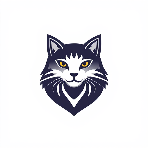Professional logo design. cat