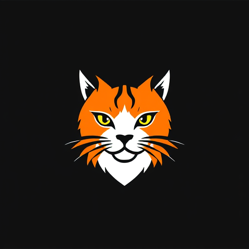 Professional logo design. Cat 