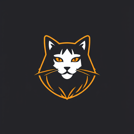 Professional logo design. Cat 