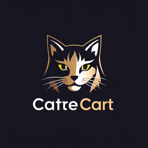Professional logo design. cat