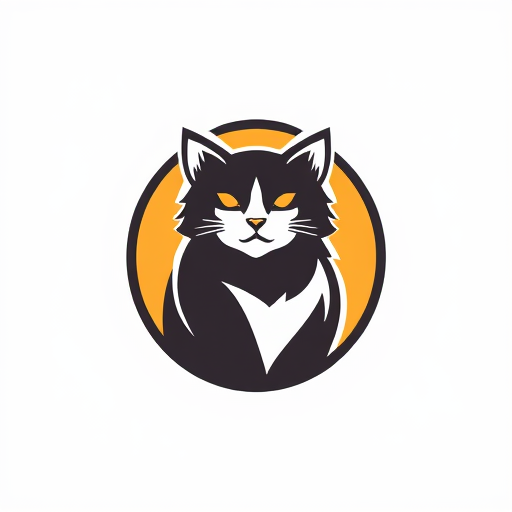 Professional logo design. Cat 
