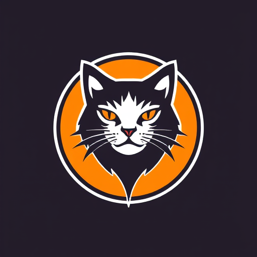 Professional logo design. cat