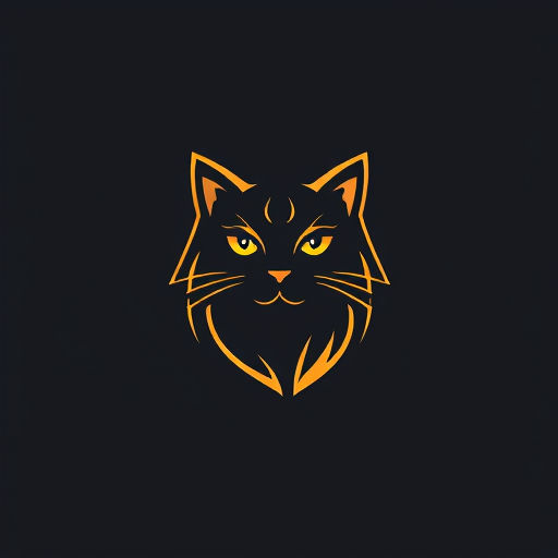 Professional logo design. Cat 