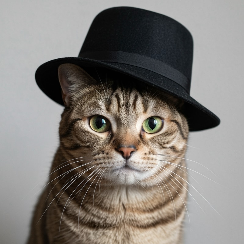 cat in a hat