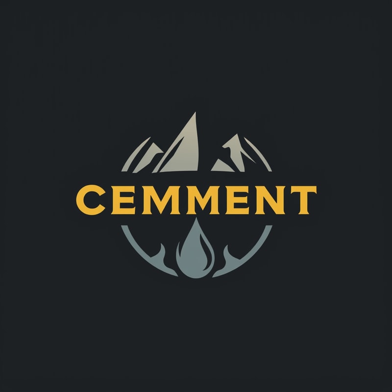 Professional logo design. Design a logo for cement dealership bussiness using hermetic laws 