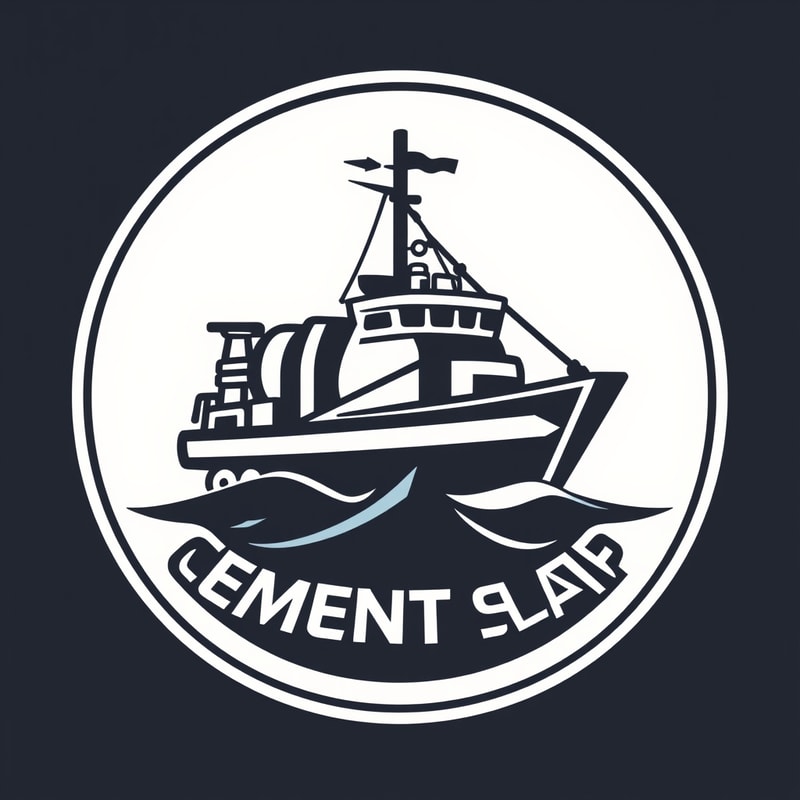 Professional logo design. Design a logo for cement dealership ship bussiness using hermetic laws 