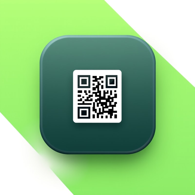 Professional logo design. an app icon for ios for an inventory app which scaned value assets from asset accounting with a small qr code