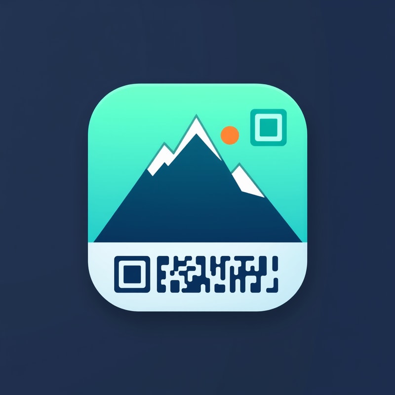 Professional logo design. an app icon for ios for an app which scaned fixed assets via qr code label