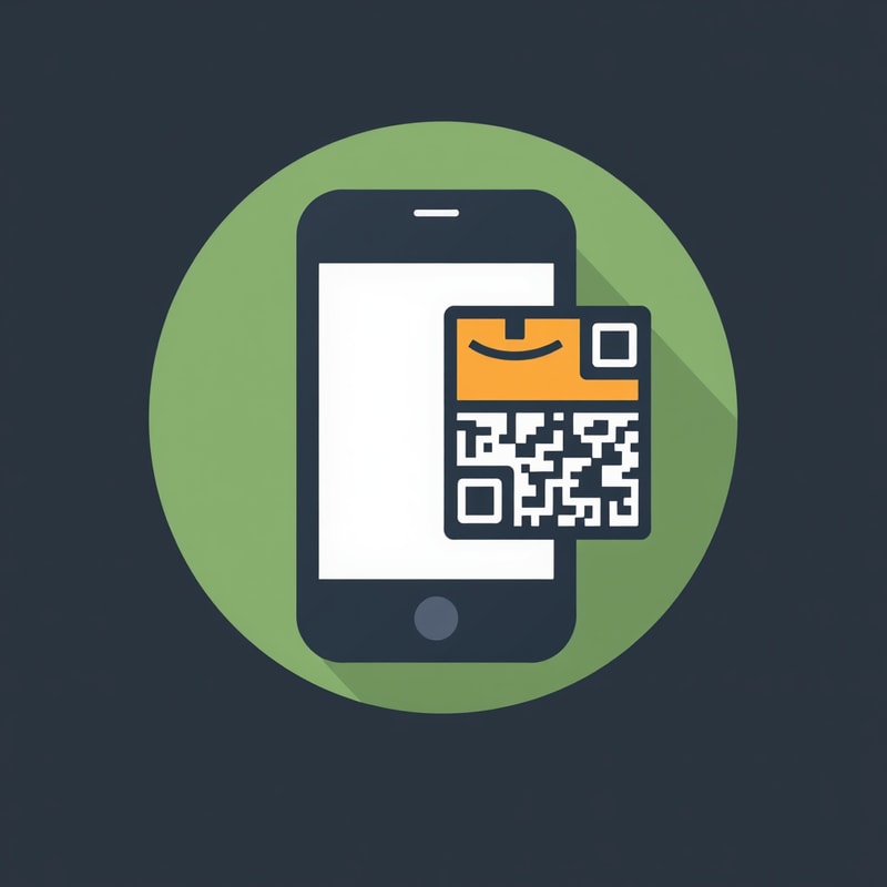 app icon for a inventory app with qr code