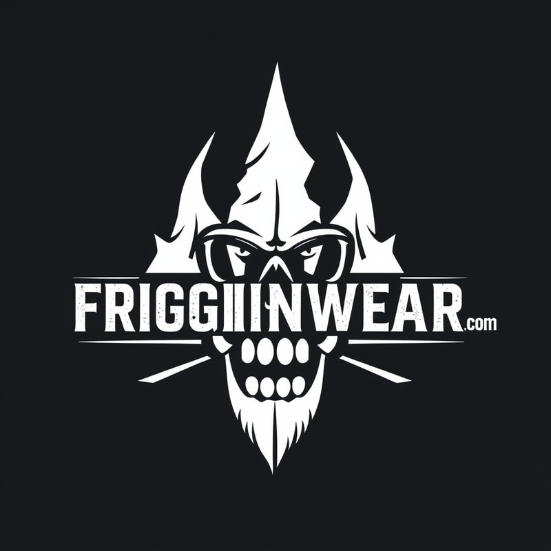 Professional logo design. Frigginwear.com