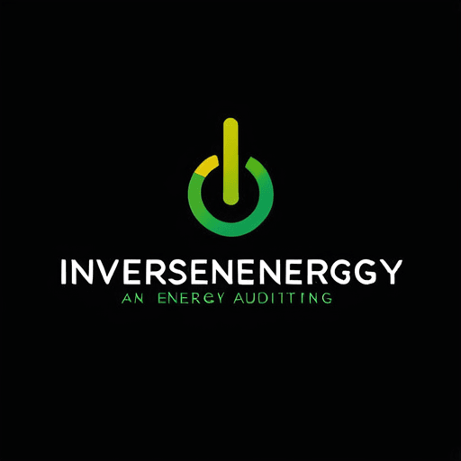 Professional logo design. Create a logo for InversEnergy, an energy auditing company that uses building data to calculate energy savings. Minimal, simple design. <lora:sdxlbase20:1>