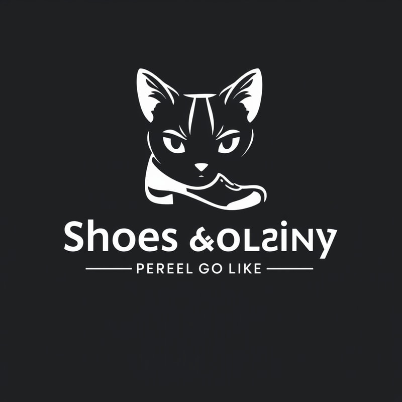 Professional logo design. a shoes company, for cats