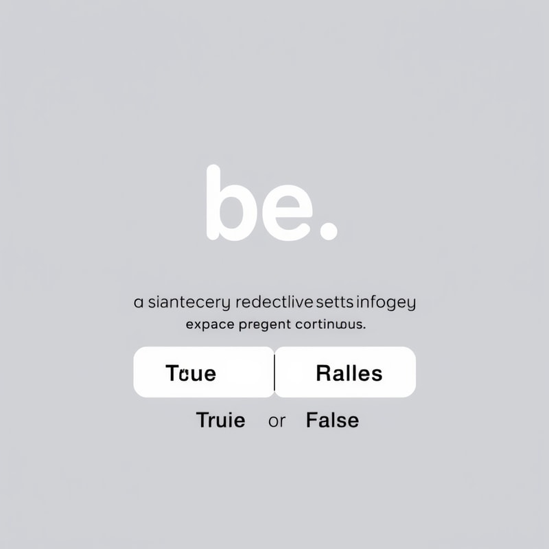 Professional logo design. We have to change the order the verb 'be' with the subject to express questions in present continuous. Read the statement and choose True or False.