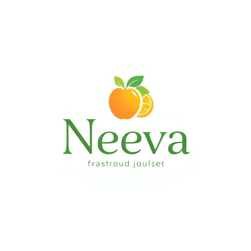 Professional logo design. Design a logo for the name fresh Neeva which export fruits it should be elegant and minimal