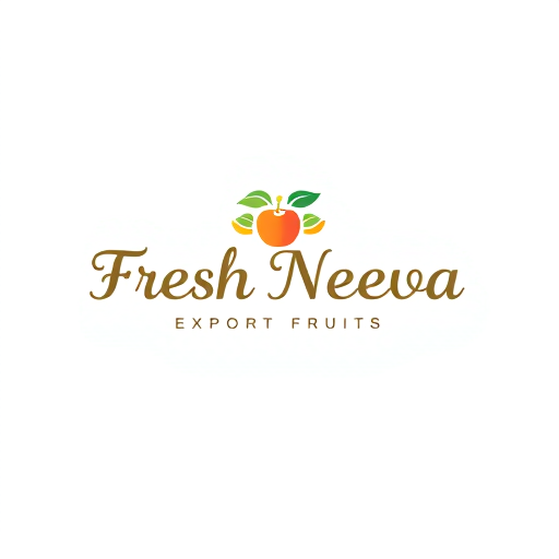 Professional logo design. Design a logo for the name “Fresh Neeva” which export fruits it should be elegant and minimal