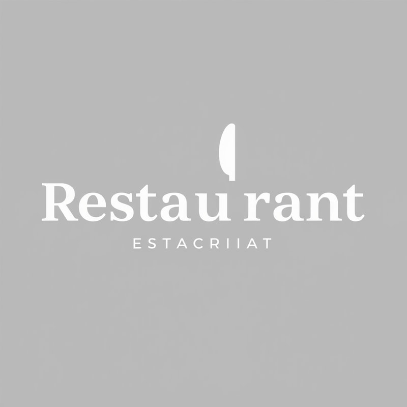 Professional logo design. I'm in need of a logo for my modern restaurant. The design should be minimalist and monochrome, with the restaurant's name incorporated into the design. I'm looking for a clean and simple aesthetic that conveys a contemporary feel. Key Requirements: - Expertise in minimalist design - Strong understanding of monochrome color schemes - Ability to creatively integrate text into design