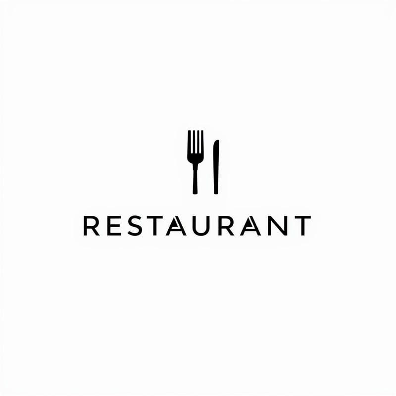 Professional logo design. I'm in need of a logo for my modern restaurant. The design should be minimalist and monochrome, with the restaurant's name incorporated into the design. I'm looking for a clean and simple aesthetic that conveys a contemporary feel. Key Requirements: - Expertise in minimalist design - Strong understanding of monochrome color schemes - Ability to creatively integrate text into design