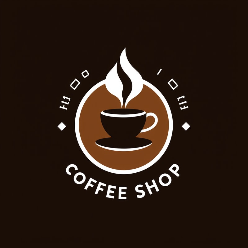 Professional logo design. make a modern advanced logo for a coffee shop