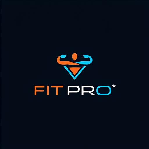 Professional logo design. fitness app called fit pro