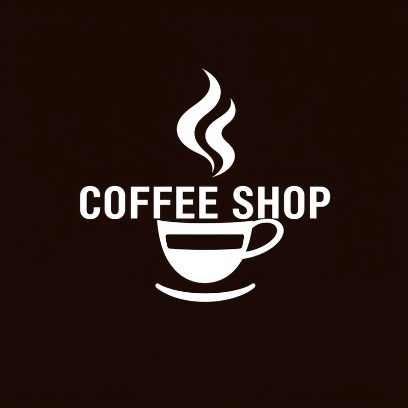 Professional logo design. make a modern advanced logo for a coffee shop