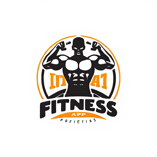 Professional logo design. fitness app 