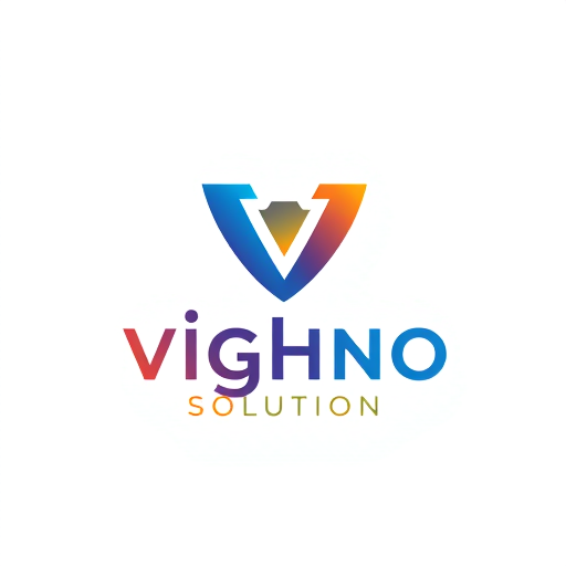 Professional logo design. i want to create the logo for my website and domain name is vighno solution - this website  is for digital marketing growth