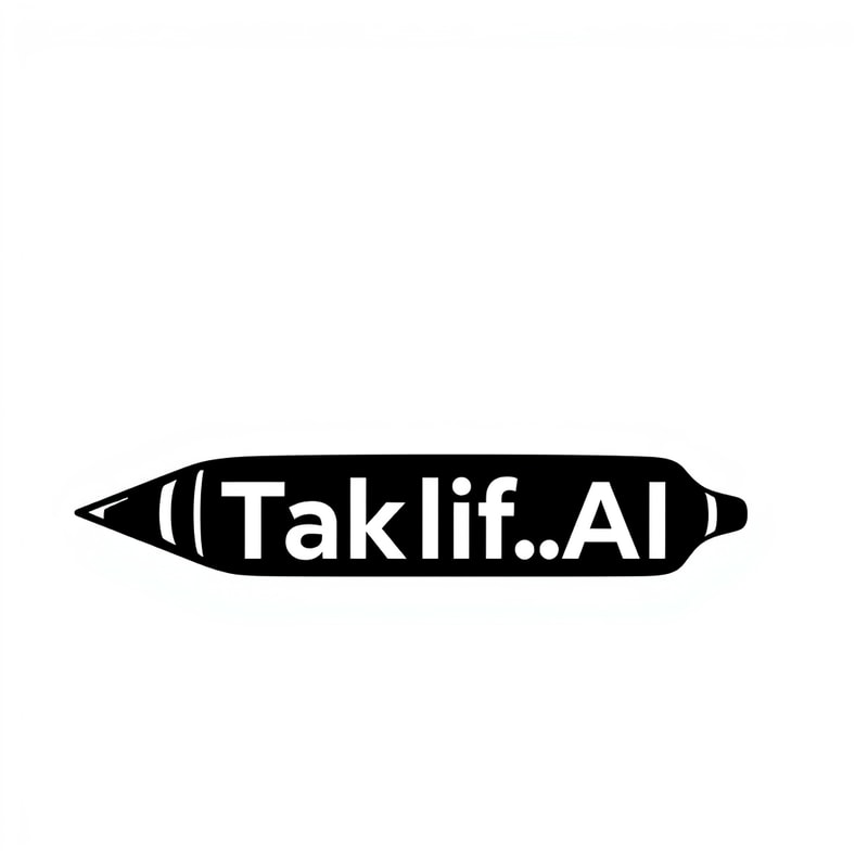 Professional logo design. I want to generate logo for my startup called "Taklif.AI", taklif is an arabic word means assignment .. key words: assignment, pen, ai