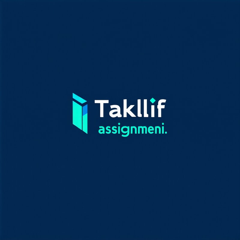 Professional logo design. Design a modern, tech-inspired logo for a startup called 'Taklif.AI.' The word 'Taklif' is Arabic for 'assignment.' our slogan is Empowering Instructors to Craft Unique and Original Programming, Data Science, and Math Assignments with LLMs 