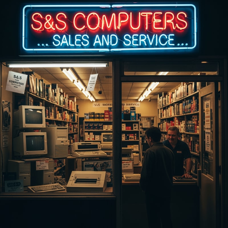 S&S Computers... sales and service