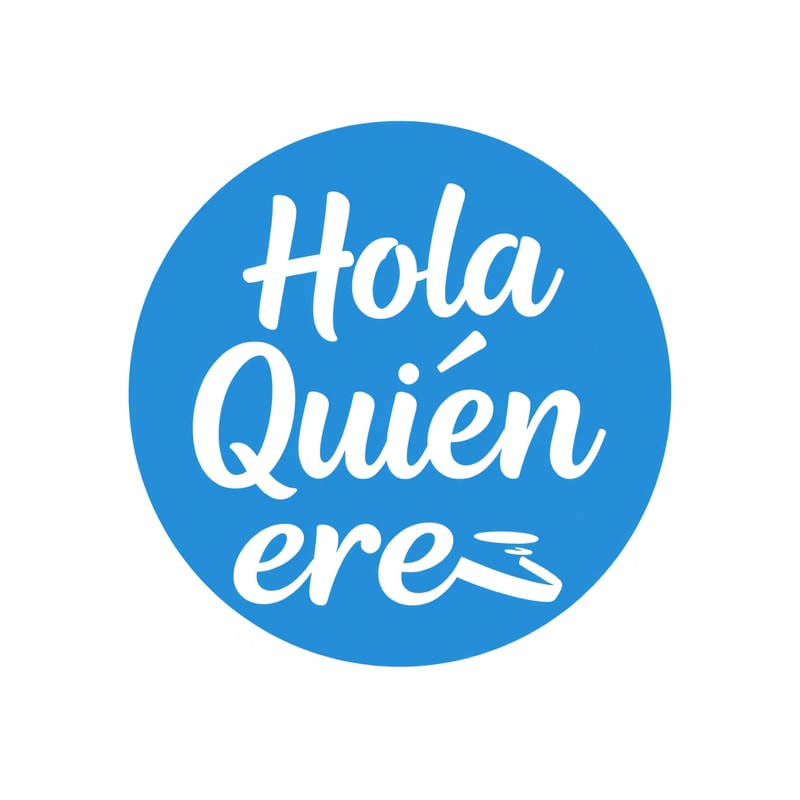 Professional logo design. Hola Quién eres