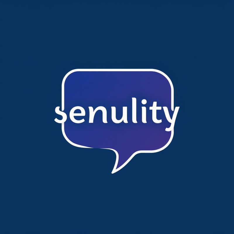 Professional logo design. A logo for a company that wants to create an online space for open free and authentic discussions about sexuality from a Christian perspective. Base the logo around a speech bubble. and use blues and deep purples in the colors.