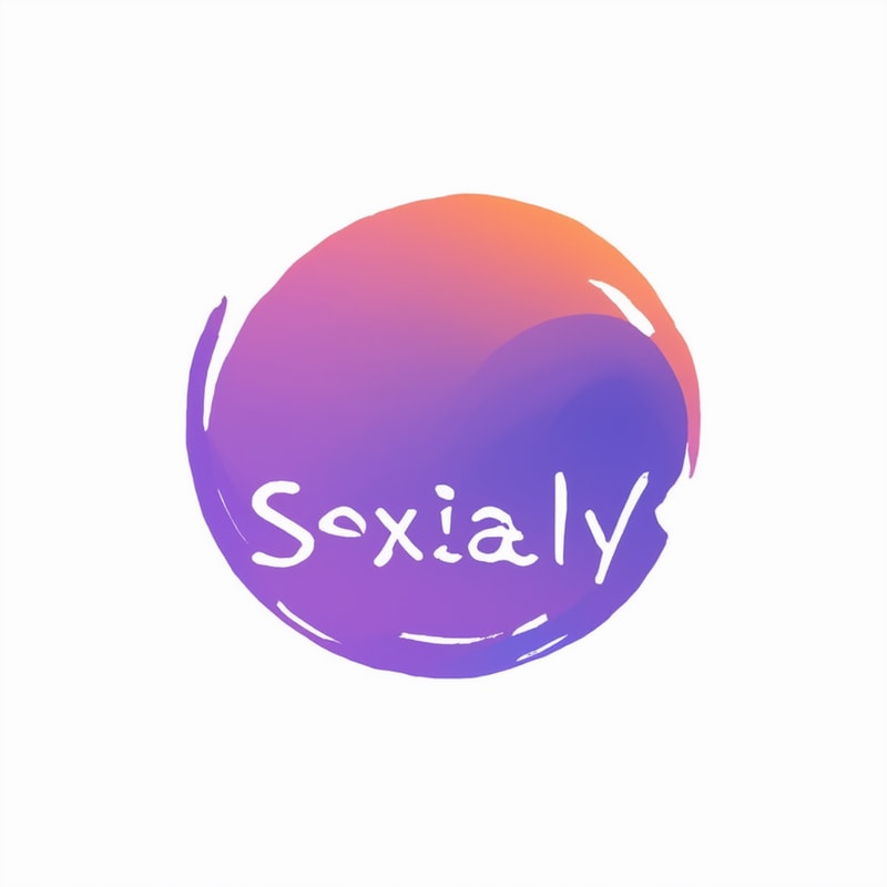 A logo for a company that wants to create an online space for open free and authentic discussions about sexuality from a Christian perspective. The target audience is 13-25 year olds Base the logo around a speech bubble. and use blues and deep purples in the colors. 