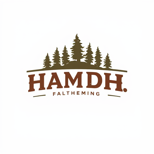 Professional logo design. HAMDHcostumizedTimbers this name and logo 