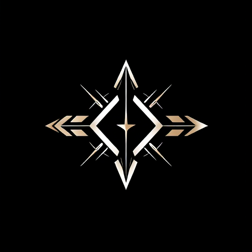 Professional logo design. MECADOXX danger logo black teroor Arrow 