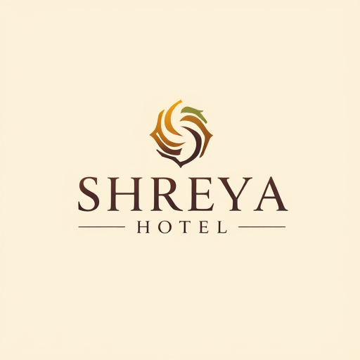 Professional logo design. create a logo for me with name of "Shreya Hotel" with "s" symbol highlighted with design