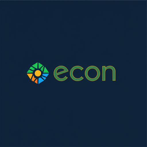 Professional logo design. Econ Solutions