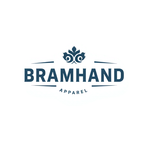 Professional logo design. Bramhand  apparel   cloth brand creat beautiful logo symbol