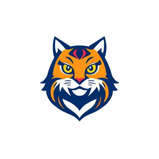 Professional logo design. котик и пончик